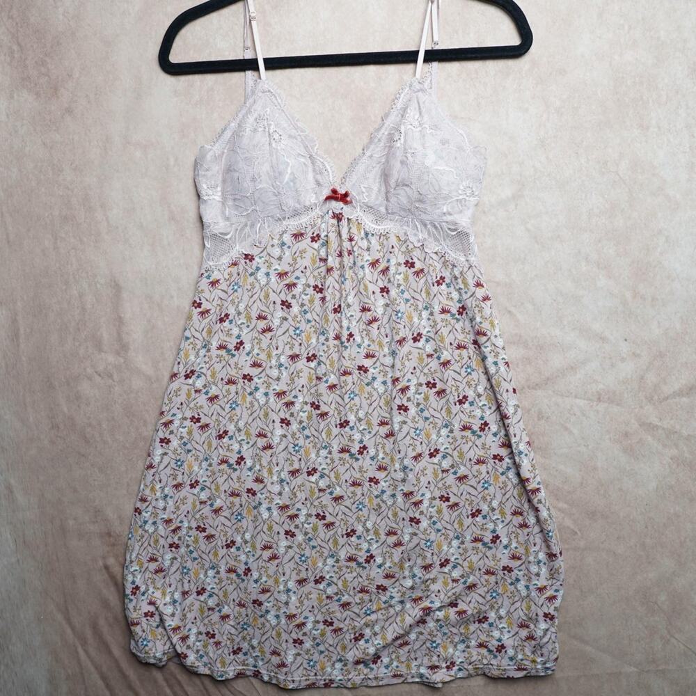 Gilligan OMalley Floral Lace Slip Dress S